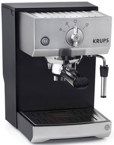 ESPRESSO MAKER KRUPS XP524040 15BAR INOX G. Th. Electrical Electronics Ltd