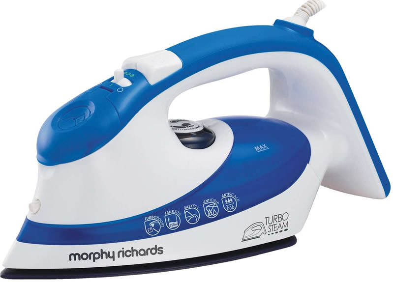 morphy richards turbo steam iron 2000w