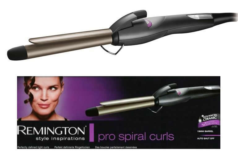 HAIR CURLING IRON REMINGTON Ci76 CERAMIC G. Th. Electrical Electronics Ltd