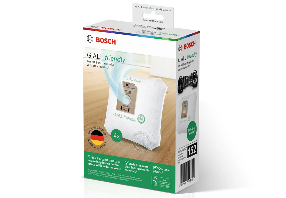 BOSCH® Vacuum Dust-Bags BBZGALLECO [Type-G][x4]