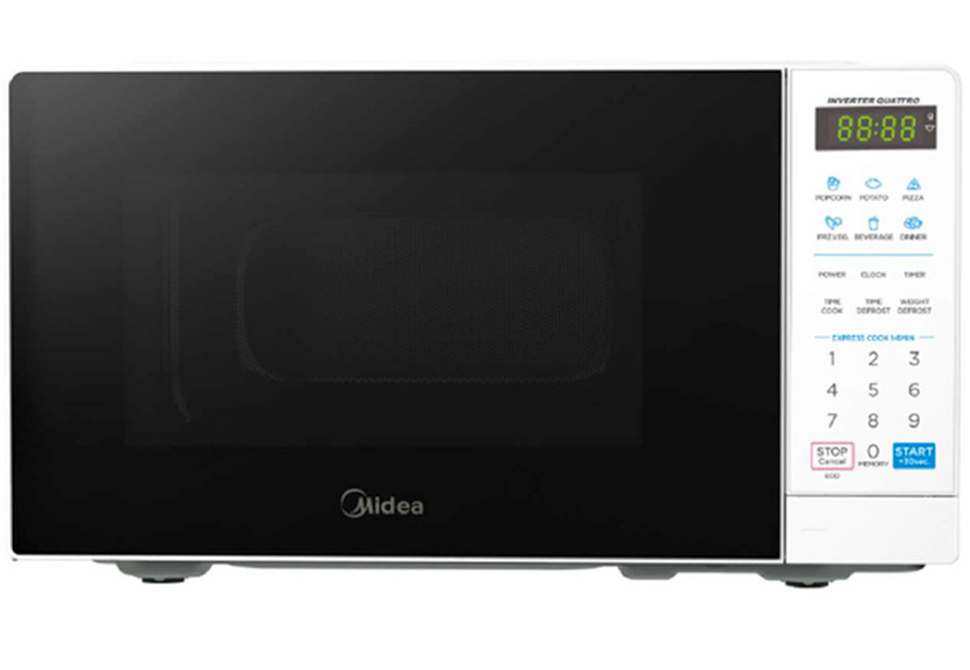MIDEA 20L MICROWAVE OVEN MMOP01MZ [700W][Digital][Counter-Top][White]