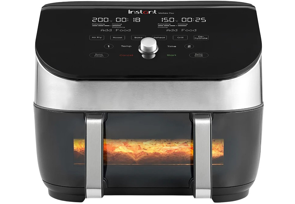 INSTANT POT 8.5L Vortex Plus VersaZone Air-Fryer INST-140-4100-01 [Digital][1700W][4.2+4.2L Double]