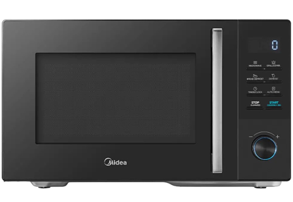 MIDEA 25L MICROWAVE OVEN MMO-AG25VB [+Grill][1000W][Digital][Counter-Top][Black]