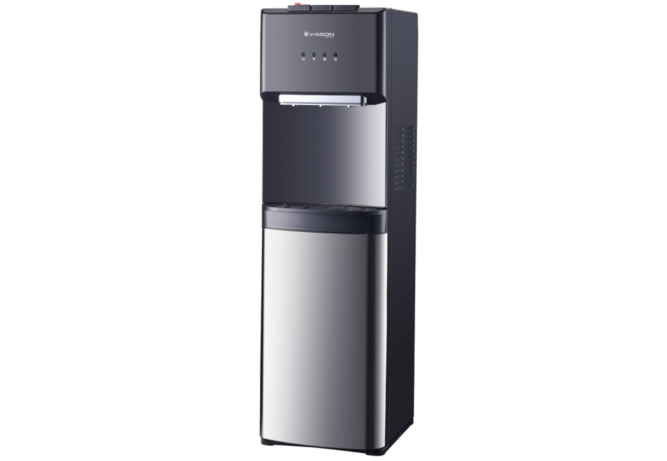 WILSON WATER DISPENSER WWDFSB55SB [Bottom-Loading][Black-Silver]