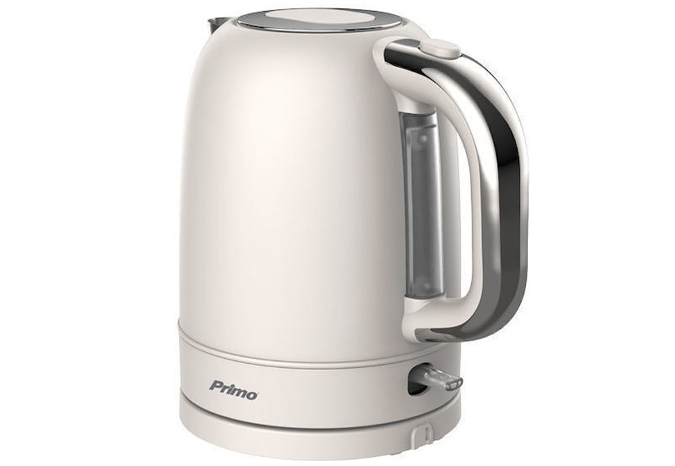 PRIMO 1.7L KETTLE PRCK-40555 [2200W][Steel-Interior][Beige]