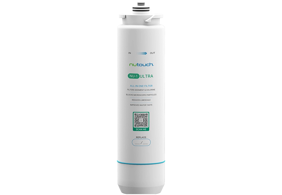 NUTOUCH [NU-1 ULTRA] REPLACEMENT DRINKING WATER FILTER CARTRIDGE [0.01 micron][1Mgr-10,000L/ANNUM]