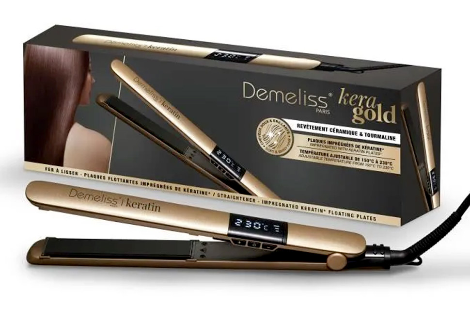 DEMELISS Saint Algue HAIR IRON SA-2001 [Ceramic][Gold]