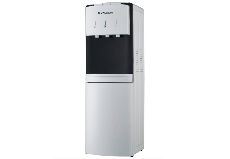 WILSON WATER DISPENSER WWDFSR35B [Top-Loading][Fridge Cabinet][Black-White]
