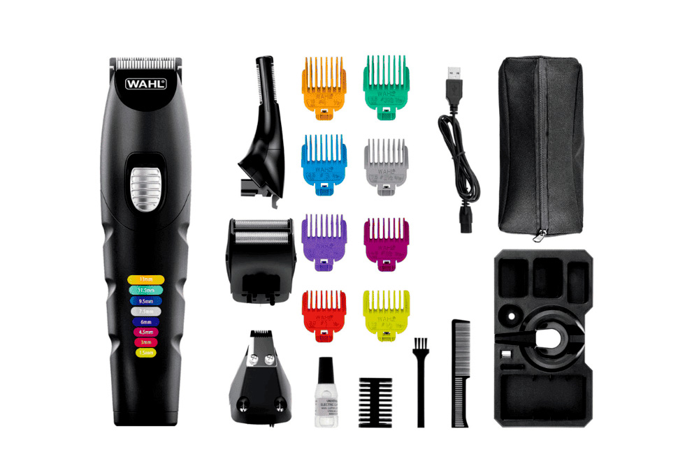 WAHL Colour Trim Advanced Multi-Groomer Kit 9893 [0.5-13mm][Rechargeable][Cord-Cordless]