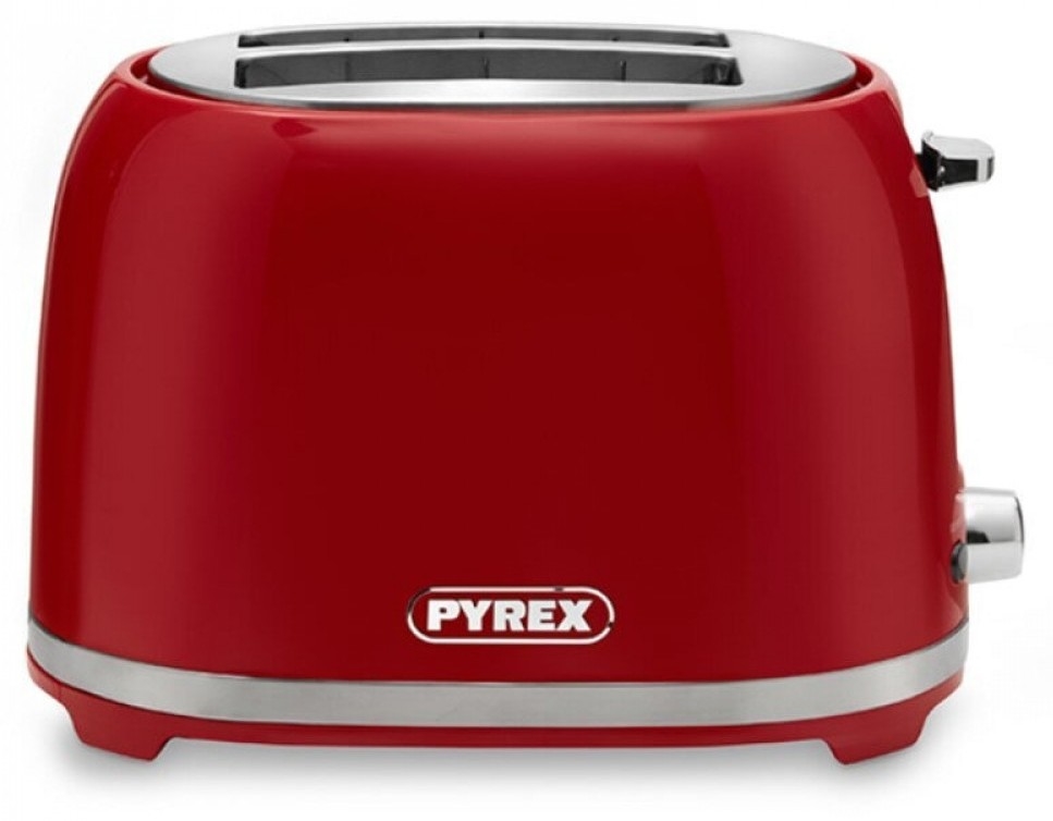 PYREX RED 2 SLICE TOASTER SB970 850W