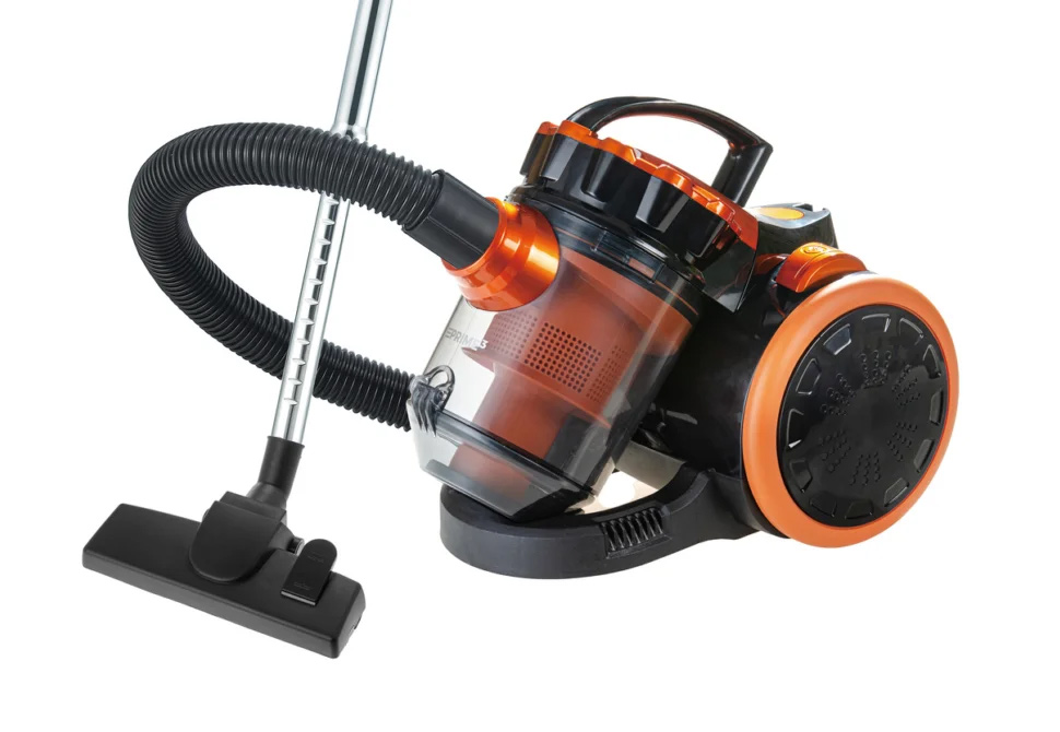 PRIME3 Cyclonic Vacuum Cleaner 1B-SVC32 [700W][1.8L][Hepa-filter][Bagless][Black/Orange]