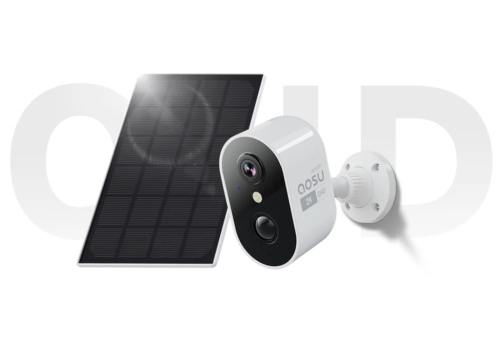 AOSU Solar Security Outdoor Cameras C7L2BA11 [Wireless][2K]