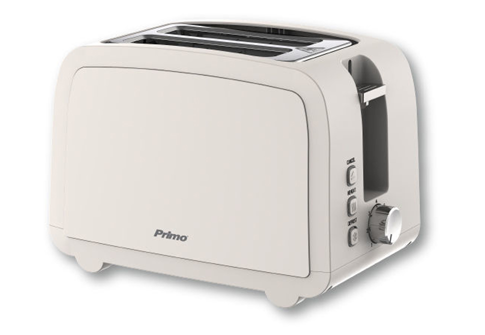 PRIMO Memories Series TOASTER PRST-40557 [x2][900W][Ivory]