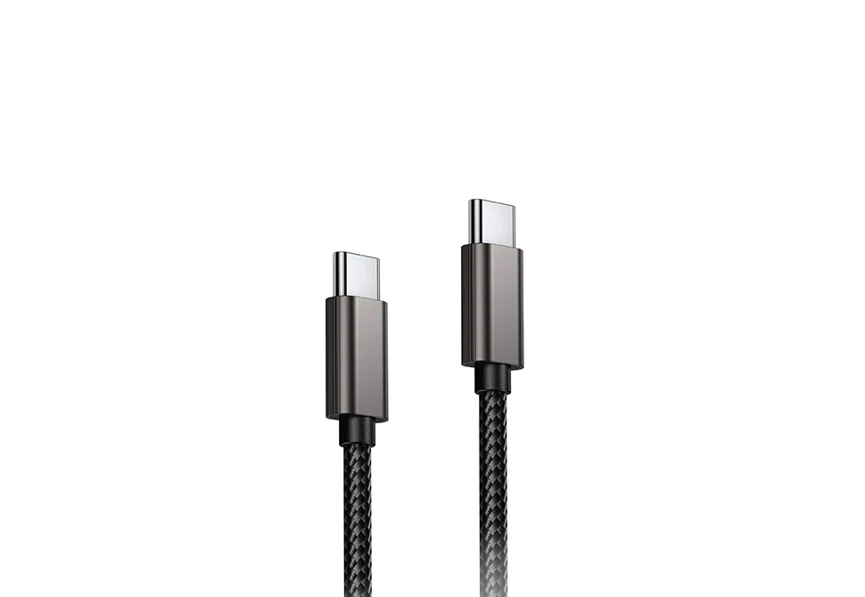 TAKEMORE FAST CHARGING CABLE BA11-CC [1.0m][USB to USB][100W][Black-Braided]