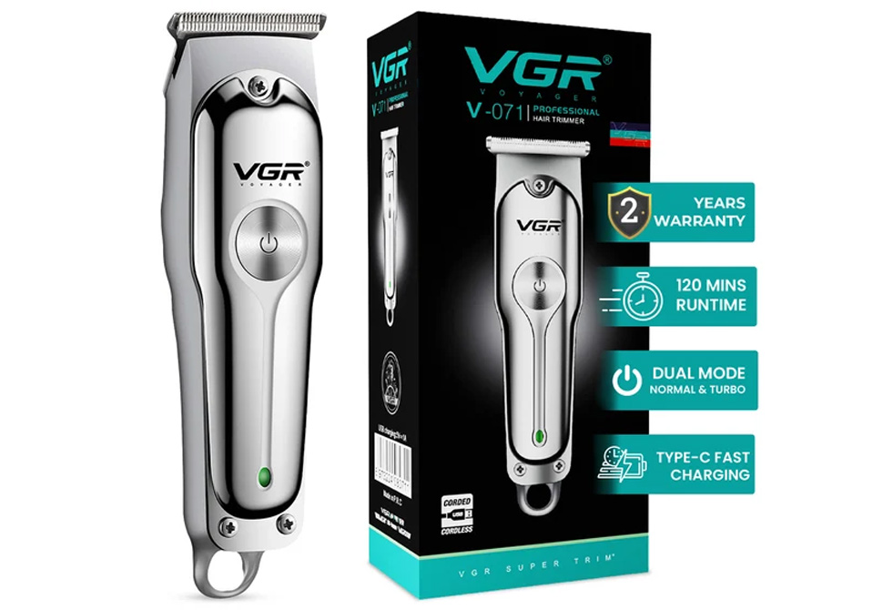 VGR HAIR CLIPPER V-071 RECHARGABLE
