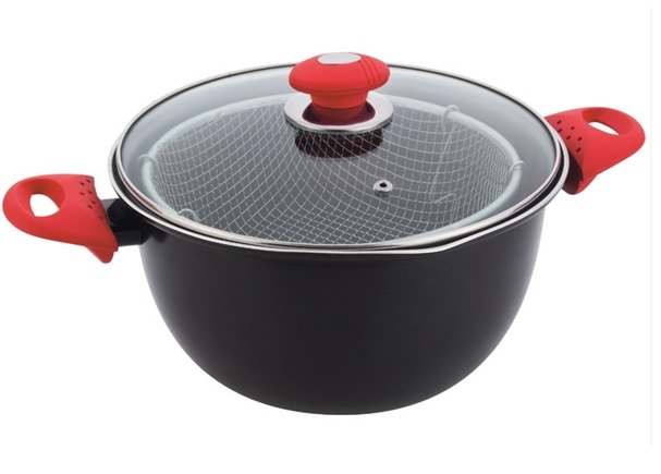 CUCINA ROSSA 26CM DEEP FRYING CASSEROLE