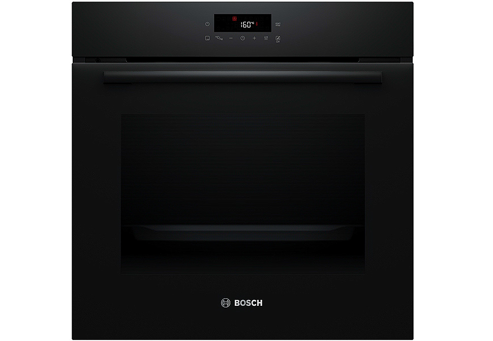 BOSCH BLACK PYROLYTIC 71L OVEN HBA572BB4 [A+] Series 2 595x594x548mm